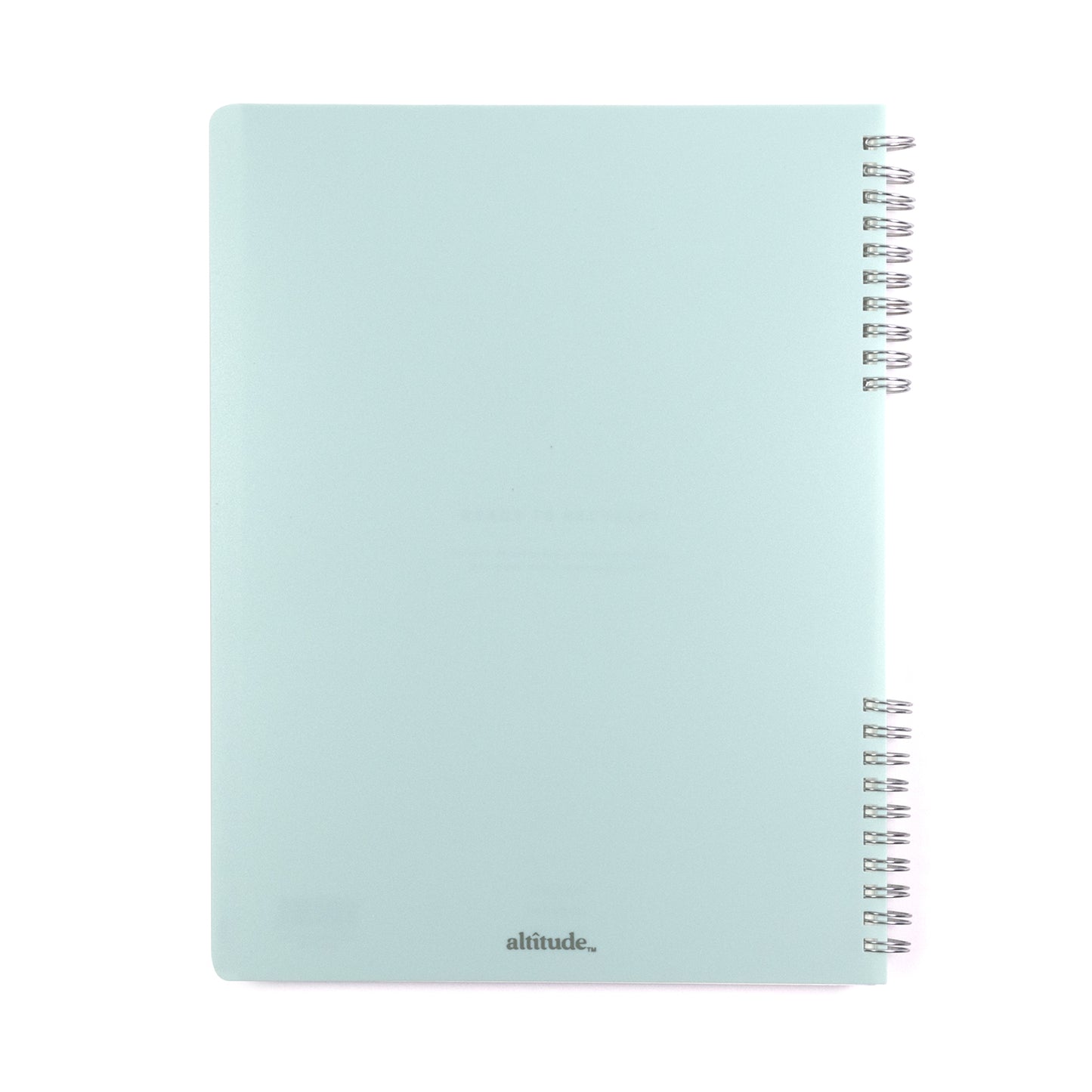 2025-2026 Academic Year Weekly/Monthly Planner 8.5"x11" Seafoam Blue Arch: July 2025 to June 2026