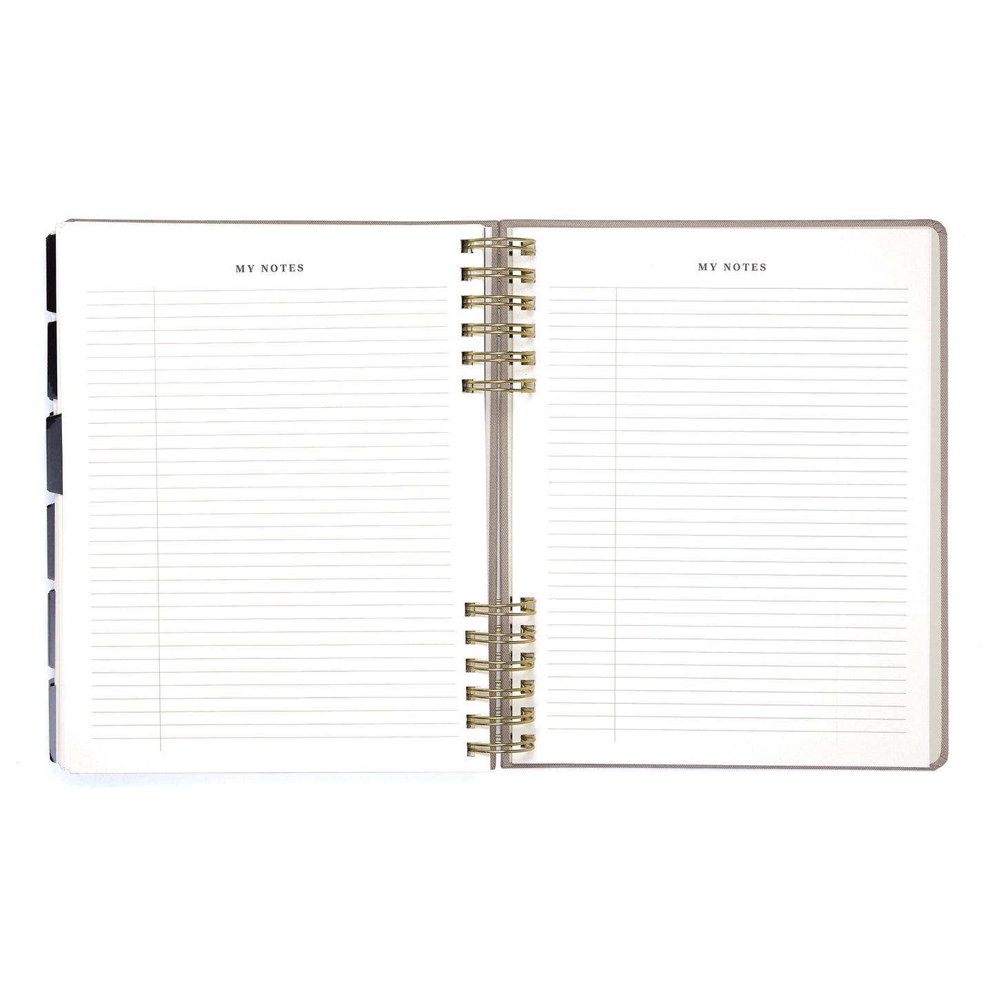 Planner 8"x10" Monthly & Weekly Warm Gray