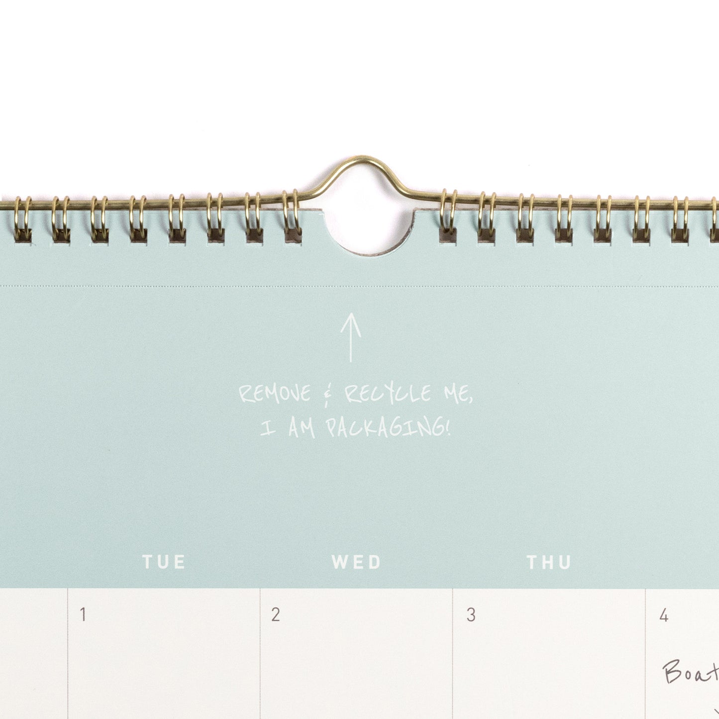 2025-2026 Academic Year Monthly Wall Calendar 12"x15" Seafoam Blue: July 2025 to June 2026