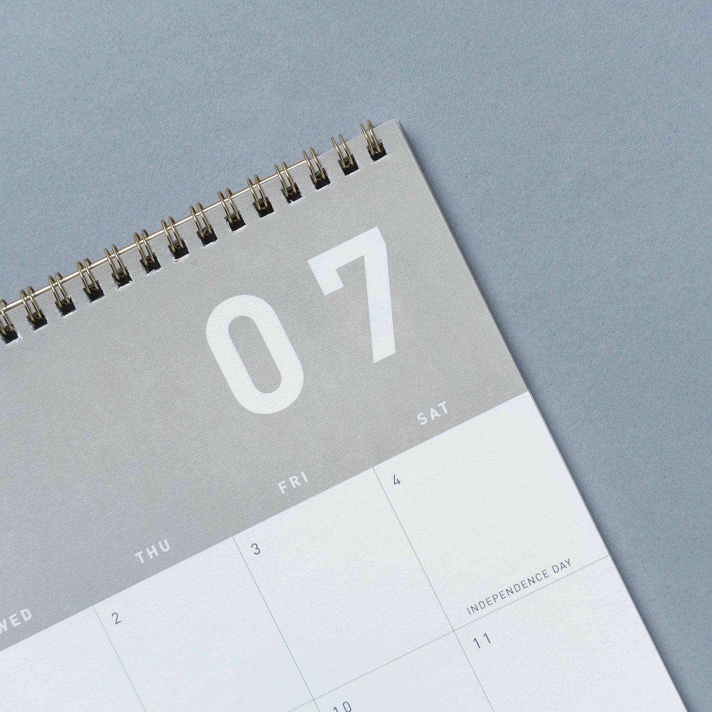 12 Month 2026-2027 12"x 15" Wall Calendar - Warm Gray