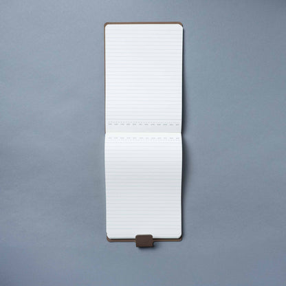 160pg Lined Journal 5.5"x 7.75" with Magnetic Closure - Earth Brown