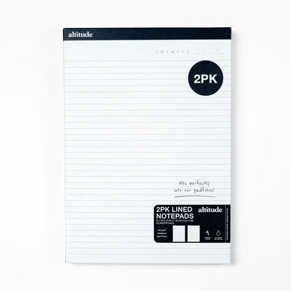 2pk 7"x10" Padfolio Refill Notepads
