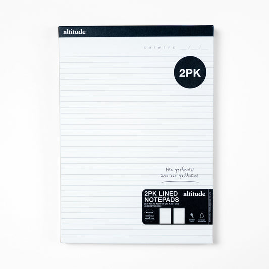 2pk 7"x10" Padfolio Refill Notepads