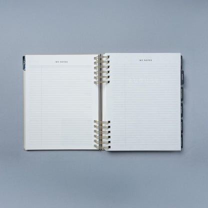 15 Month 2026-2027 8"x 10" Monthly/Weekly Planner - Warm Gray
