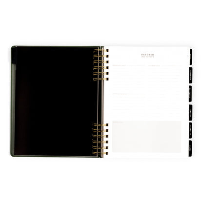 2026-2027 Weekly/Monthly Planner Sage Green
