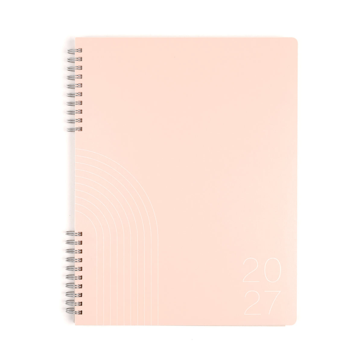 2027 Weekly/Monthly Planner Pink