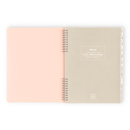 2027 Weekly/Monthly Planner Pink