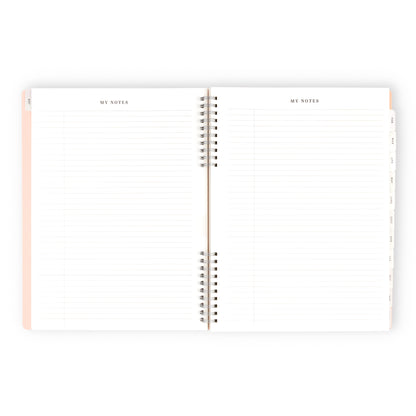 2027 Weekly/Monthly Planner Pink